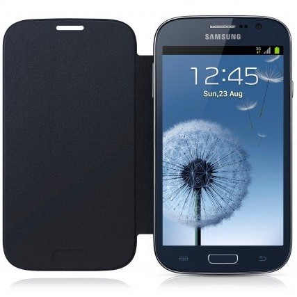 Samsung Grand Neo/Duos Kapaklı Kılıf Mavi EF-FI908BLEGWW