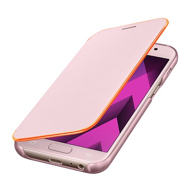 Samsung A3 2017 Neon Kılıf Pembe EF-FA320PPEGWW