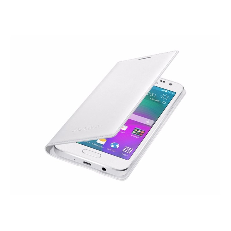 Samsung A3 A300 Kapaklı Kılıf Beyaz EF-FA300BWEGWW