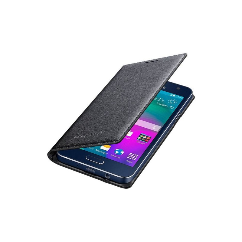 Samsung A3 A300 Kapaklı Kılıf Siyah EF-FA300BCEGWW