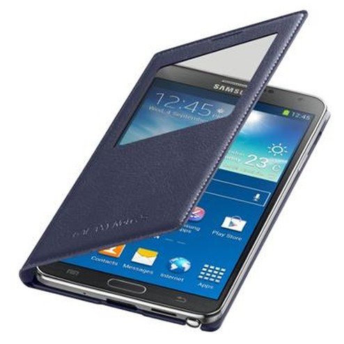 Samsung Note3 S-View Kılıf Mor EF-CN900BVEGWW