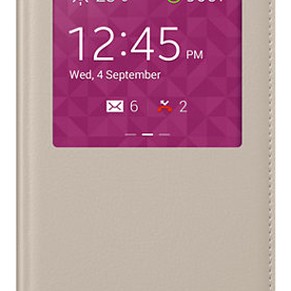 Samsung Note3 S-View Kılıf Bej EF-CN900BUEGWW