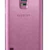 Samsung S5 S-View Kılıf Noktalı Pembe EF-CG900BPEGWW
