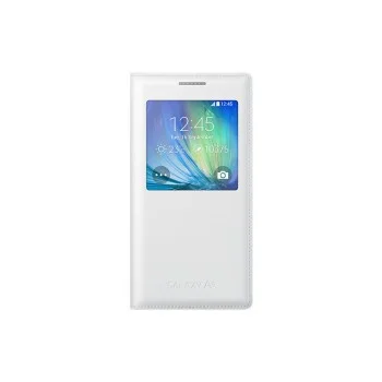 Samsung A5 A500 2015 S-View Kılıf Beyaz EF-CA500BWEGWW