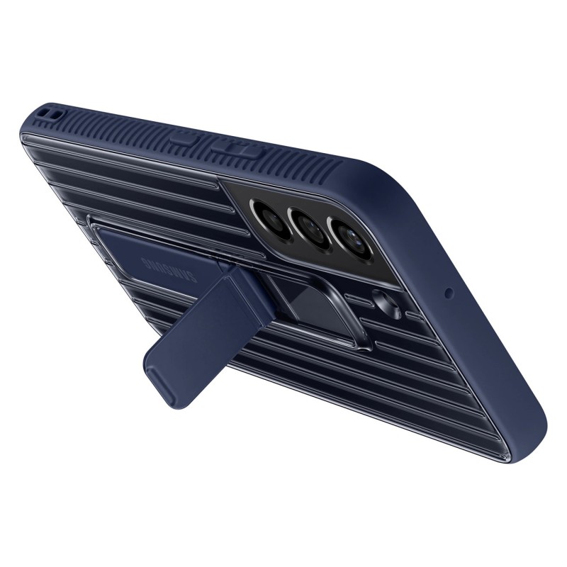 Samsung S22 Standlı Koruyucu Kılıf - Lacivert EF-RS901CNEGWW