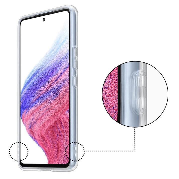Samsung A53 Şeffaf Kılıf - Şeffaf EF-QA536TTEGWW