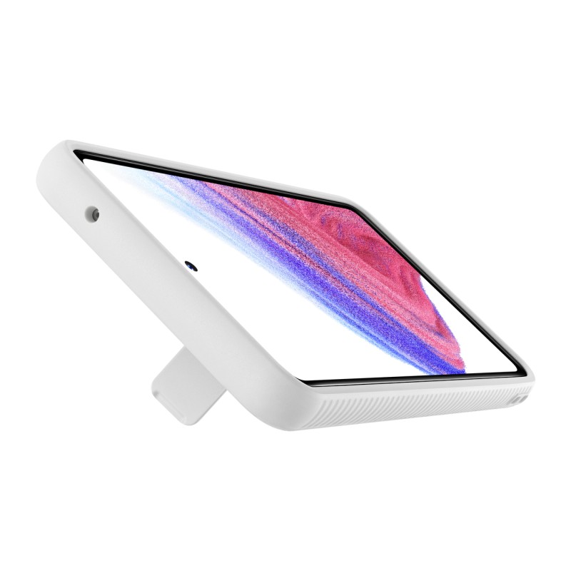 Samsung A53 Standlı Koruyucu Kılıf - Beyaz EF-RA536CWEGWW