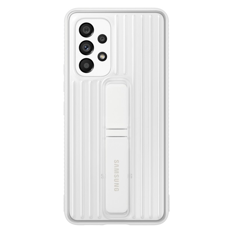 Samsung A53 Standlı Koruyucu Kılıf - Beyaz EF-RA536CWEGWW