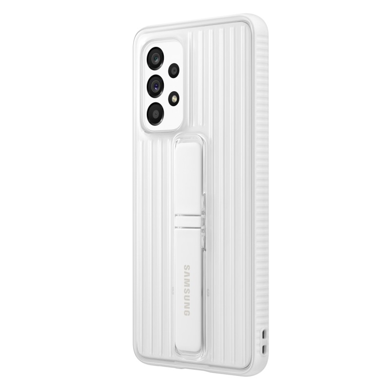 Samsung A53 Standlı Koruyucu Kılıf - Beyaz EF-RA536CWEGWW