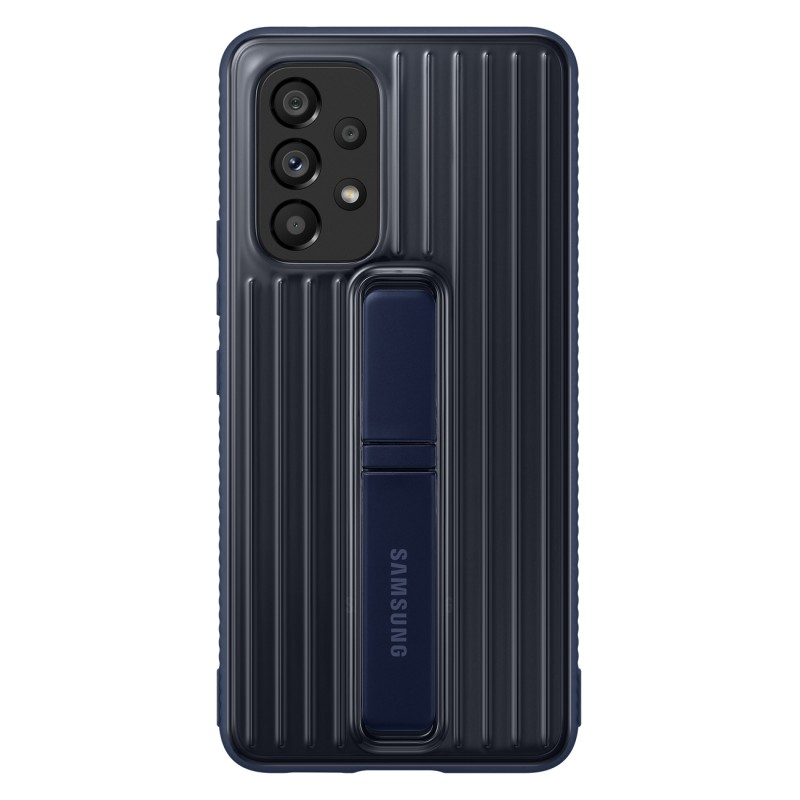 Samsung A53 Standlı Koruyucu Kılıf - Lacivert EF-RA536CNEGWW