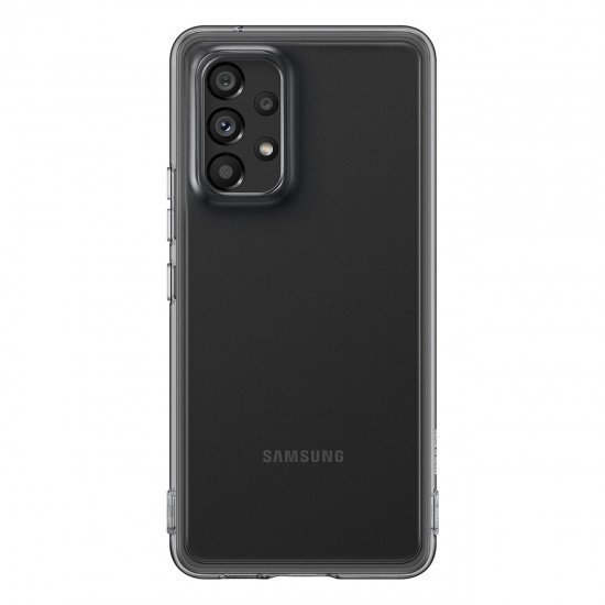 Samsung A53 Şeffaf Kılıf - Siyah EF-QA536TBEGWW