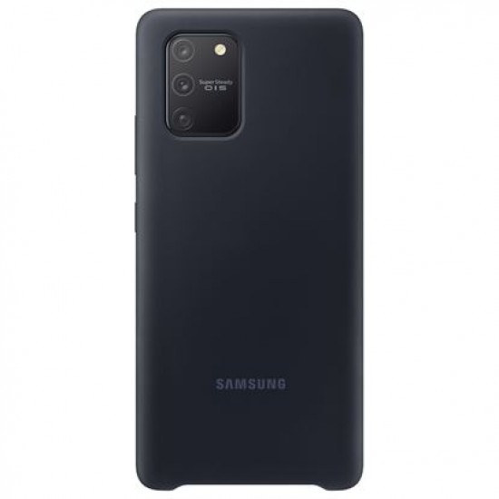 OUTLET Samsung S10 Lite Silikon Kılıf - Siyah EF-PG770TBEGWW