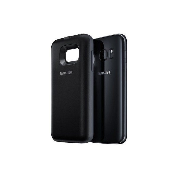 Samsung Galaxy S7 Kablosuz Şarjlı Kapak - Siyah EP-TG930BBEGWW