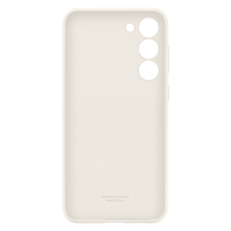 Samsung S23+ Plus Silikon Kılıf KREM - EF-PS916TUEGWW