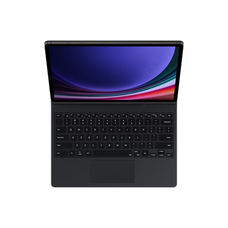 Samsung Galaxy Tab S9+ Plus Mousepadli Klavyeli Kapaklı Kılıf - SİYAH EF-DX815BBEGTR Samsung Galaxy Tab S9+ Plus Mousepadli Klavyeli Kapaklı Kılıf - SİYAH EF-DX815BBEGTR