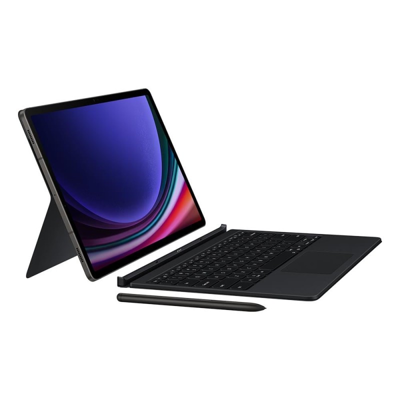 Samsung Galaxy Tab S9+ Plus Mousepadli Klavyeli Kapaklı Kılıf - SİYAH EF-DX815BBEGTR Samsung Galaxy Tab S9+ Plus Mousepadli Klavyeli Kapaklı Kılıf - SİYAH EF-DX815BBEGTR