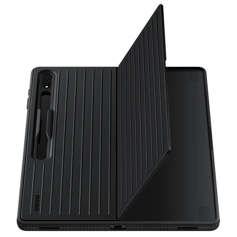 Samsung Galaxy Tab S8 Ultra Koruyucu Standing Cover Kılıf Siyah - EF-RX900CBEGWW Samsung Galaxy Tab S8 Ultra Koruyucu Standing Cover Kılıf Siyah - EF-RX900CBEGWW
