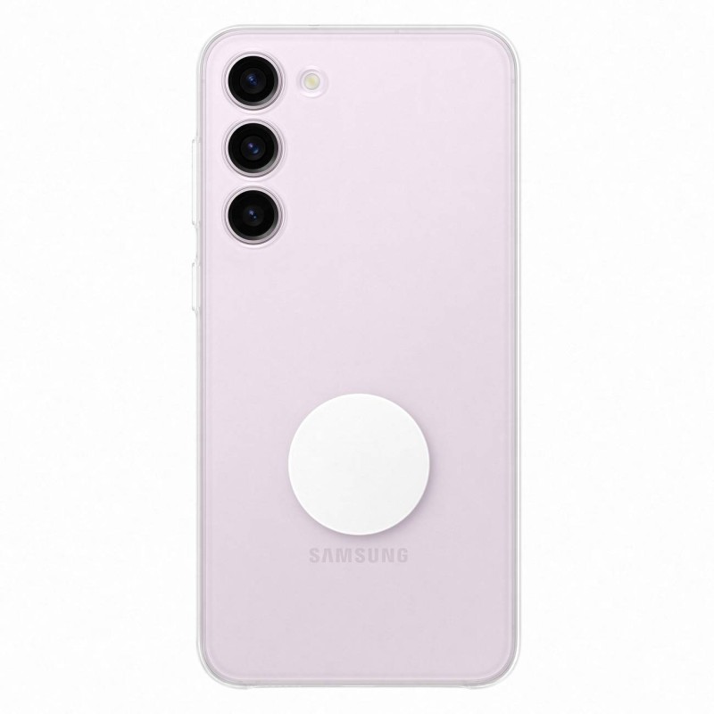 Samsung Galaxy S23 Plus Silikon Kılıf Şeffaf - EF-QS916CTEGWW