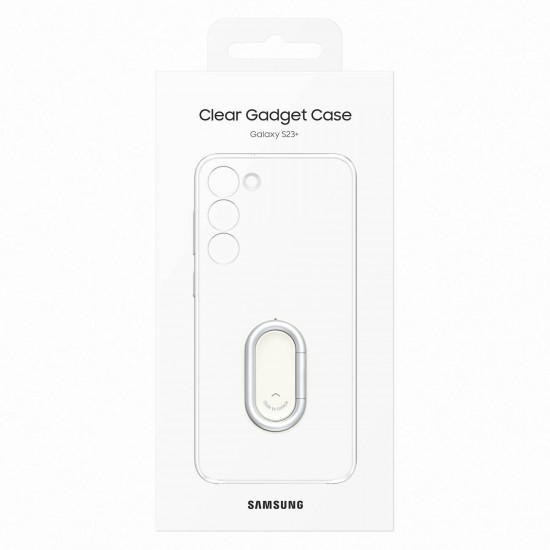 Samsung Galaxy S23 Plus Silikon Kılıf Şeffaf - EF-QS916CTEGWW