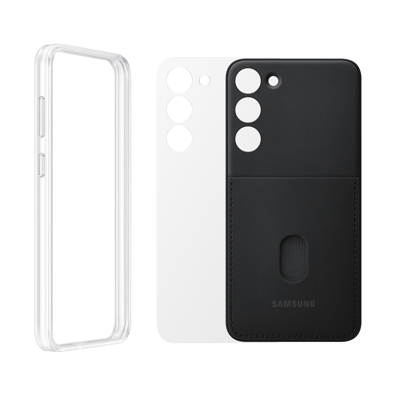 Samsung Galaxy S23+ Plus Çerçeveli & Kart Yuvalı Kılıf - Siyah - EF-MS916CBEGWW Samsung Galaxy S23+ Plus Çerçeveli & Kart Yuvalı Kılıf - Siyah - EF-MS916CBEGWW