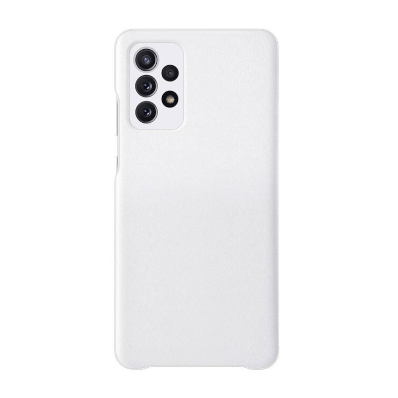 Samsung Galaxy A72 S View Cüzdan Kılıf Beyaz - EF-EA725PWEGWW