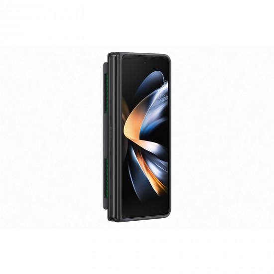 Samsung Z Fold4 Silikon Kordonlu Kılıf Siyah - EF-GF936TBEGWW