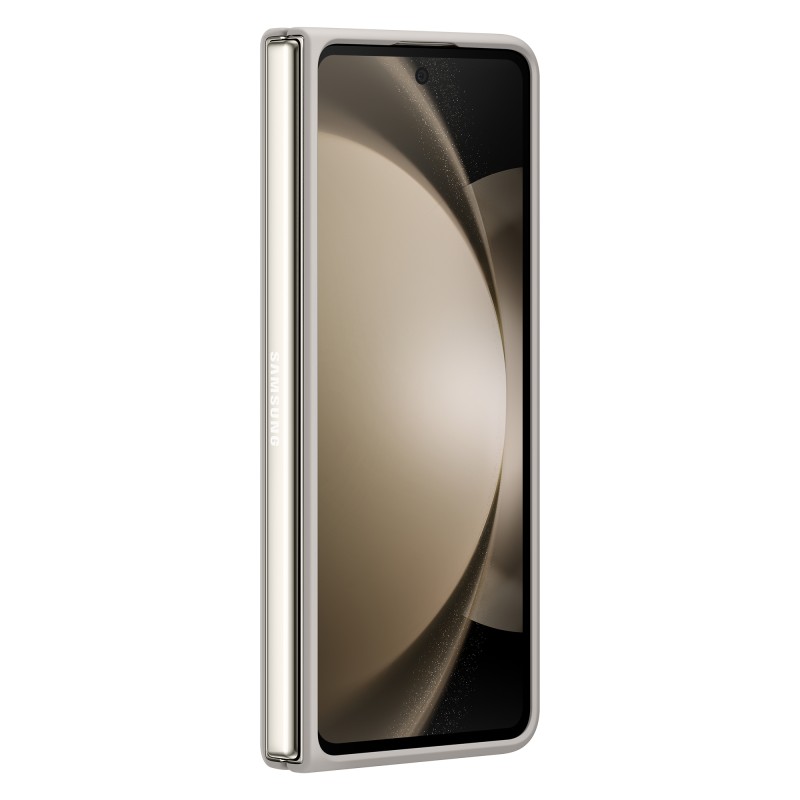 Samsung Z Fold5 İnce S PEN Kalemli Kılıf Bej-Kum - EF-OF94PCUEGWW