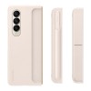 Samsung Z Fold 4 Standlı Kalemli Kılıf - Kum Rengi EF-OF93PCUEGWW