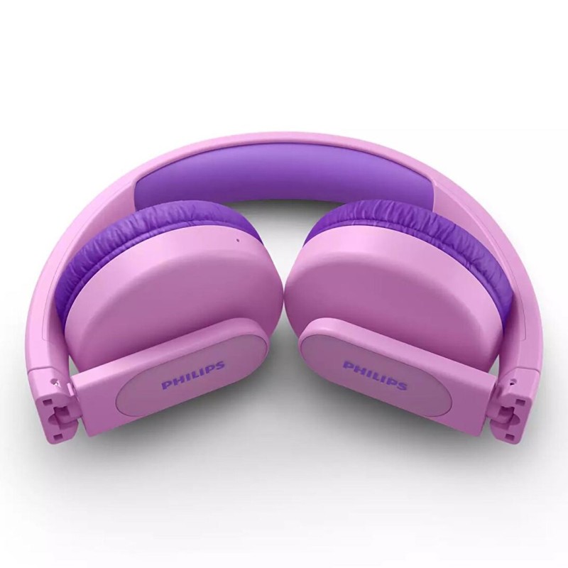 Philips TAK4206PK Kablosuz Kulak Üstü Çocuk Kulaklık Mikrofon 3.5 mm Oynatma Süre Kontrolü Pembe Philips TAK4206PK Kablosuz Kulak Üstü Çocuk Kulaklık Mikrofon 3.5 mm Oynatma Süre Kontrolü Pembe