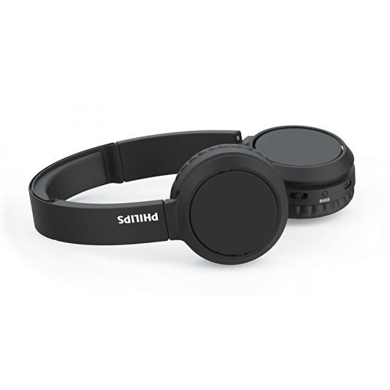 Philips Kulak Üstü Kablosuz Bluetooth Kulaklık Siyah - TAH4205BK/00 Philips Kulak Üstü Kablosuz Bluetooth Kulaklık Siyah - TAH4205BK/00