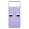 Samsung Z Flip 4 Yüzüklü Silikon Kılıf - Lavanta EF-PF721TVEGWW