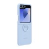 Samsung Galaxy Z Flip 6 Yüzüklü Silikon Kılıf - MAVİ EF-PF741TLEGWW