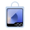 Samsung Galaxy Z Flip 6 Yüzüklü Silikon Kılıf - MAVİ EF-PF741TLEGWW
