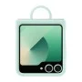 Samsung Galaxy Z Flip 6 Yüzüklü Silikon Kılıf - Yeşil Mint EF-PF741TMEGWW