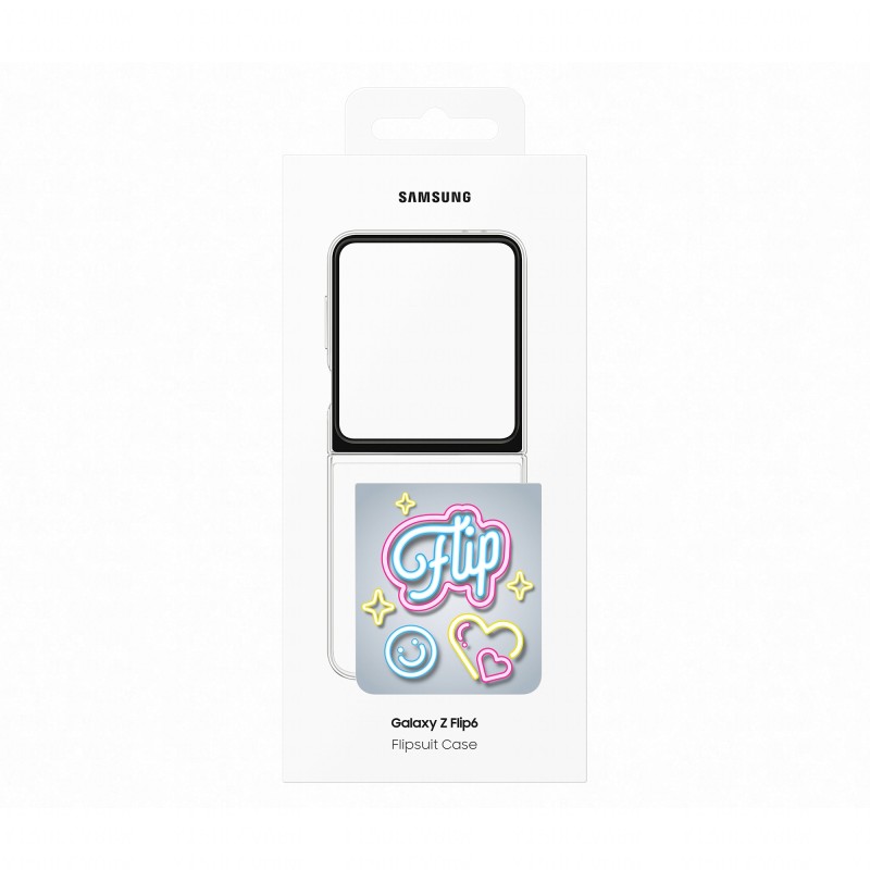 Samsung Galaxy Z Flip 6 Flipsuit Kılıf - ŞEFFAF EF-ZF741CTEGWW