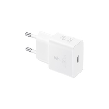 Samsung T2510N Type C Hızlı Şarj Adaptörü (25W Kablosuz) - Beyaz EP-T2510NWEGWW
