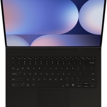 Samsung TAB S10 Ultra / S9 Ultra Klavyeli Mousepadli Kılıf SİYAH EF-DX925BBEGTR