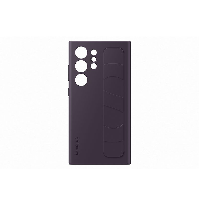 Samsung S24 ULTRA Kordonlu & Standlı Silikon Kılıf - Koyu Eflatun EF-GS928CEEGWW Samsung S24 ULTRA Kordonlu & Standlı Silikon Kılıf - Koyu Eflatun EF-GS928CEEGWW