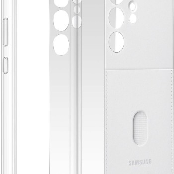 Samsung Galaxy S23 Ultra Çerçeveli Kılıf BEYAZ - EF-MS918CWEGWW