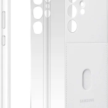 Samsung Galaxy S23 Ultra Çerçeveli Kılıf BEYAZ - EF-MS918CWEGWW
