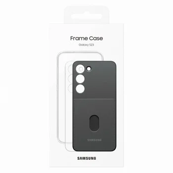 Samsung Galaxy S23 Çerçeve Kartlıklı Koruma Kılıfı SİYAH - EF-MS911CBEGWW