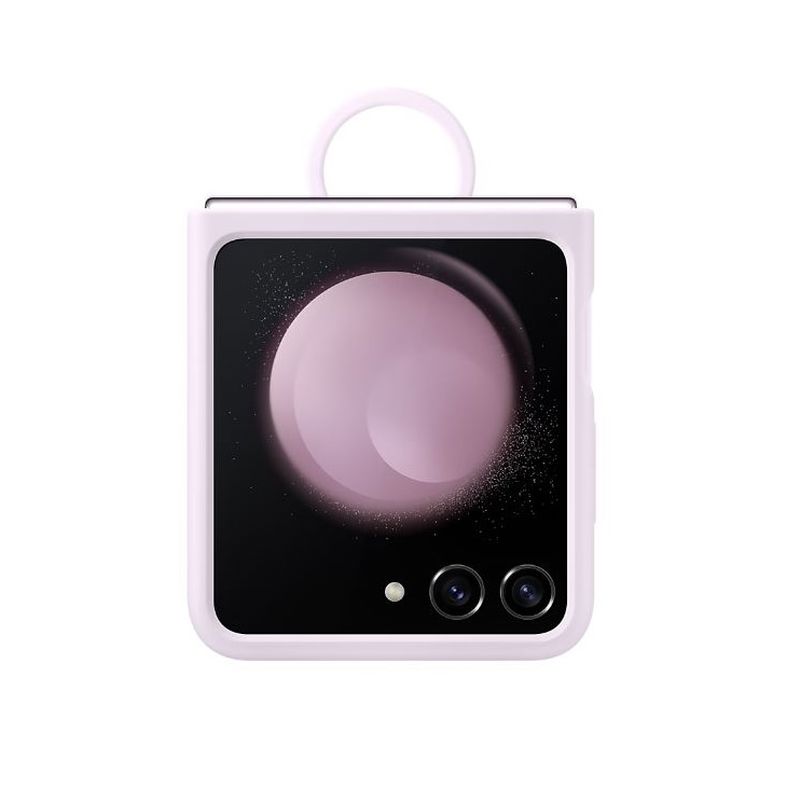 Samsung Galaxy Z Flip 5 Yüzüklü Silikon Kılıf - LAVANTA EF-PF731TVEGWW Samsung Galaxy Z Flip 5 Yüzüklü Silikon Kılıf - LAVANTA EF-PF731TVEGWW