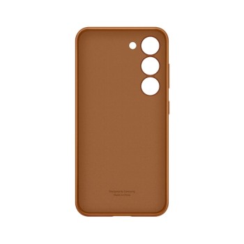 Samsung Galaxy S23 Deri Koruma Kılıfı - Kahverengi - EF-VS911LAEGWW