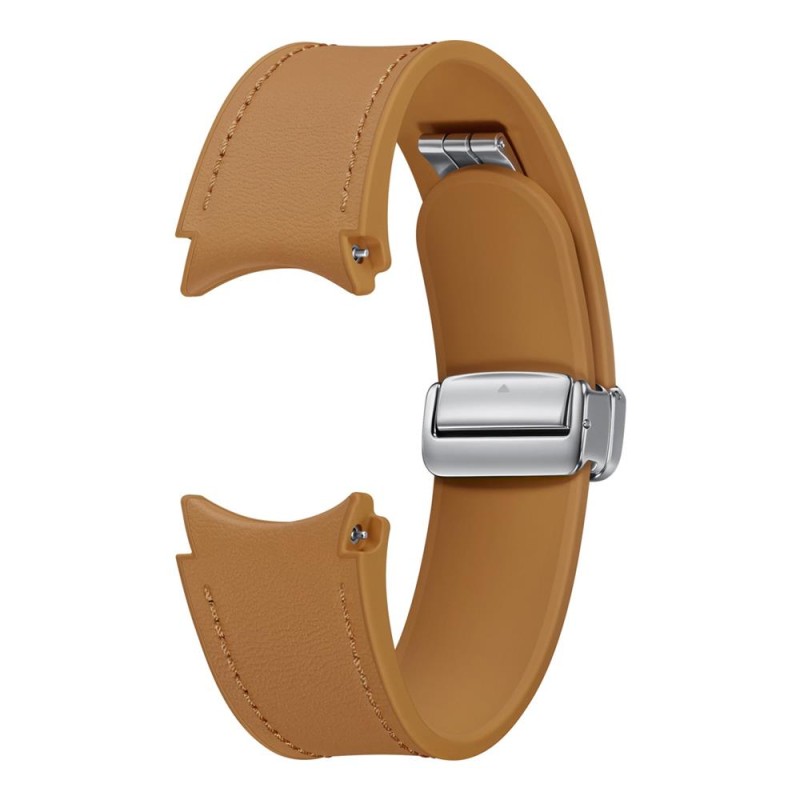 Samsung Galaxy Watch 4/5/6 Tokalı Hibrit Deri Kordon (Normal, M/L) - Kahverengi ET-SHR94LDEGWW Samsung Galaxy Watch 4/5/6 Tokalı Hibrit Deri Kordon (Normal, M/L) - Kahverengi ET-SHR94LDEGWW
