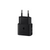 Samsung 25W  Type-C Hızlı Şarj Adaptörü ve 1m 3A Siyah Type-C Kablo - EP-T2510XBEGWW