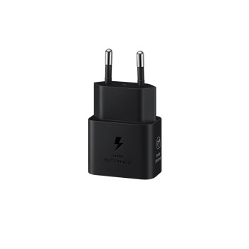 Samsung 25W  Type-C Hızlı Şarj Adaptörü ve 1m 3A Siyah Type-C Kablo - EP-T2510XBEGWW