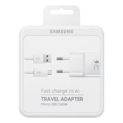 Samsung MicroUSB Hızlı Şarj Cihazı TA20 15W BEYAZ EP-TA20EWEUGWW