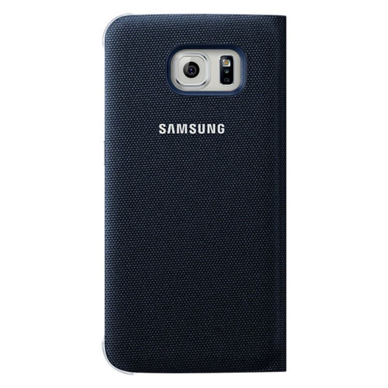 Samsung Galaxy S6 S-View Cover Deri Lacivert EF-CG920PBEGWW