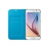 Samsung Galaxy S6 Kartlıklı Kılıf Deri Mavi EF-WG920PLEGWW