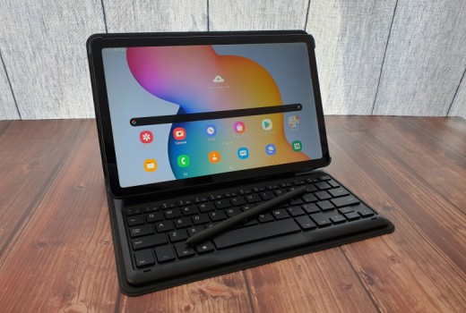 Samsung TAB S6 Lite Klavyeli Kılıf (TARGUS) Türkçe Q Klavye Siyah GP-FBP615TGABT